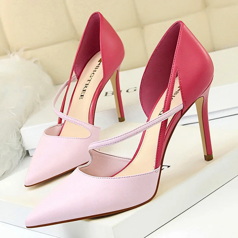 BIGTREE Shoes High Heels Woman Pumps Stiletto Women Shoes Women Basic Pump Fashion Women Spring Autumn Sandals Female Shoes
BIGTREE Shoes High Heels Woman Pumps Stiletto Women Shoes Women Basic Pump Fashion Women Spring Autumn Sandals Female Shoes