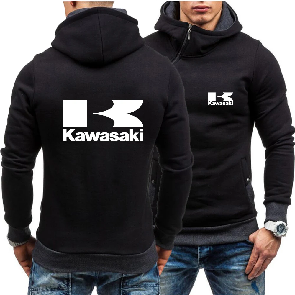 Kawasaki 2022 spring and autumn new men's casual Diagonal zipper hoodie pullover fashion wild sports trend outdoor top men
Kawasaki 2022 spring and autumn new men's casual Diagonal zipper hoodie pullover fashion wild sports trend outdoor top men