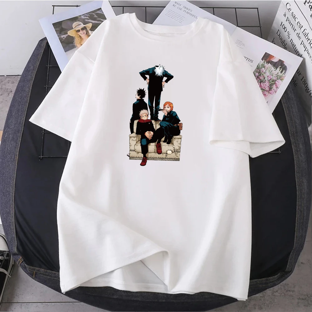 Graphic Jujutsu Kaisen T-Shirts Unisex Summer Japan Anime Tshirts Harajuku Cotton Tee Clothes Cartoon Graphic Women/Men Tops
Graphic Jujutsu Kaisen T-Shirts Unisex Summer Japan Anime Tshirts Harajuku Cotton Tee Clothes Cartoon Graphic Women/Men Tops