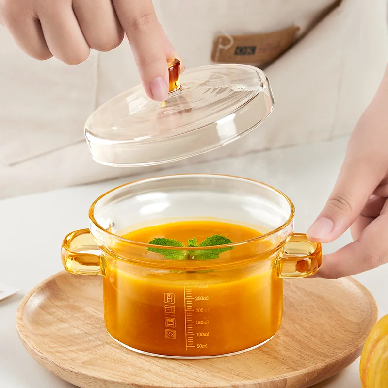 Glass Stockpot Transparent Binaural Soup Pot Noddle Bowl Household Stew Pot for Cooking Cookware Glass Pot Kitchen Accessories
Glass Stockpot Transparent Binaural Soup Pot Noddle Bowl Household Stew Pot for Cooking Cookware Glass Pot Kitchen Accessories