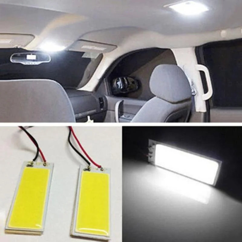 2pcs T10 COB LED Panel 36 Smd Car Led White Light Reading Lamp with BA9S Dome Bulb Adapter Auto Interior Lights
2pcs T10 COB LED Panel 36 Smd Car Led White Light Reading Lamp with BA9S Dome Bulb Adapter Auto Interior Lights
