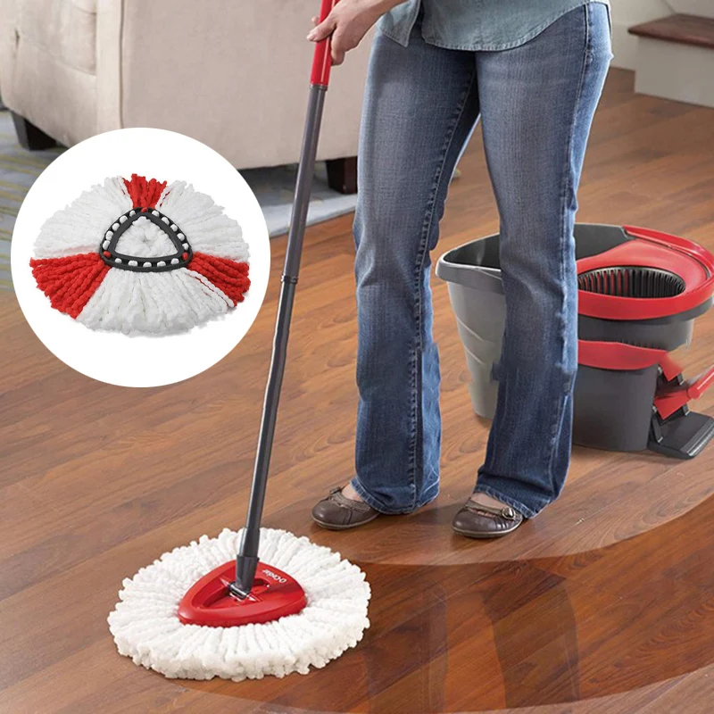 Replacement Microfibre Spin Mop Clean Refill Head for Vileda O-Cedar Household Cleaning Tools Mop Accessories
Replacement Microfibre Spin Mop Clean Refill Head for Vileda O-Cedar Household Cleaning Tools Mop Accessories