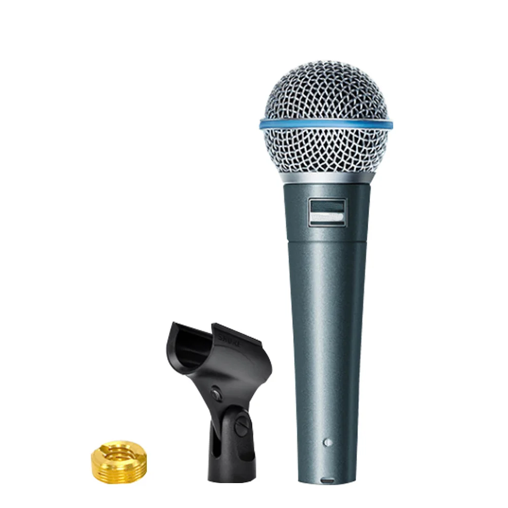 BETA 58A Microphone Wired Dynamic Home and Studio Recording Handheld Microphone for Karaoke Bar Stage Live Performance Podcast
BETA 58A Microphone Wired Dynamic Home and Studio Recording Handheld Microphone for Karaoke Bar Stage Live Performance Podcast