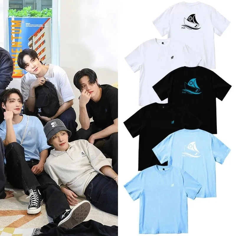 Kpop ATEEZ 2023 Man/Women Harajuku T-shirt Round Neck Short Sleeve Casual Unisex Streetwear COTTON Top
Kpop ATEEZ 2023 Man/Women Harajuku T-shirt Round Neck Short Sleeve Casual Unisex Streetwear COTTON Top
