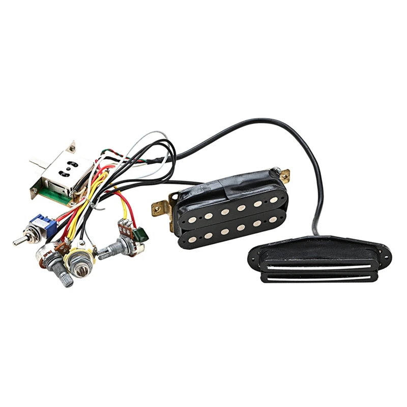 Quality Prewired Guitar Wiring Harness With Dual Hot Rail Humbucker Pickup Set For Strat Squier Tele Electric Guitar Replacement
Quality Prewired Guitar Wiring Harness With Dual Hot Rail Humbucker Pickup Set For Strat Squier Tele Electric Guitar Replacement