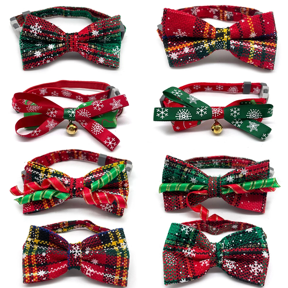 50PCS Christmas Pet Supplies Dog Bow Tie Pet Dog Cat Bowties Collar Small Dogs Bowtie Neckties Pet Grooming Festives Accessories
50PCS Christmas Pet Supplies Dog Bow Tie Pet Dog Cat Bowties Collar Small Dogs Bowtie Neckties Pet Grooming Festives Accessories