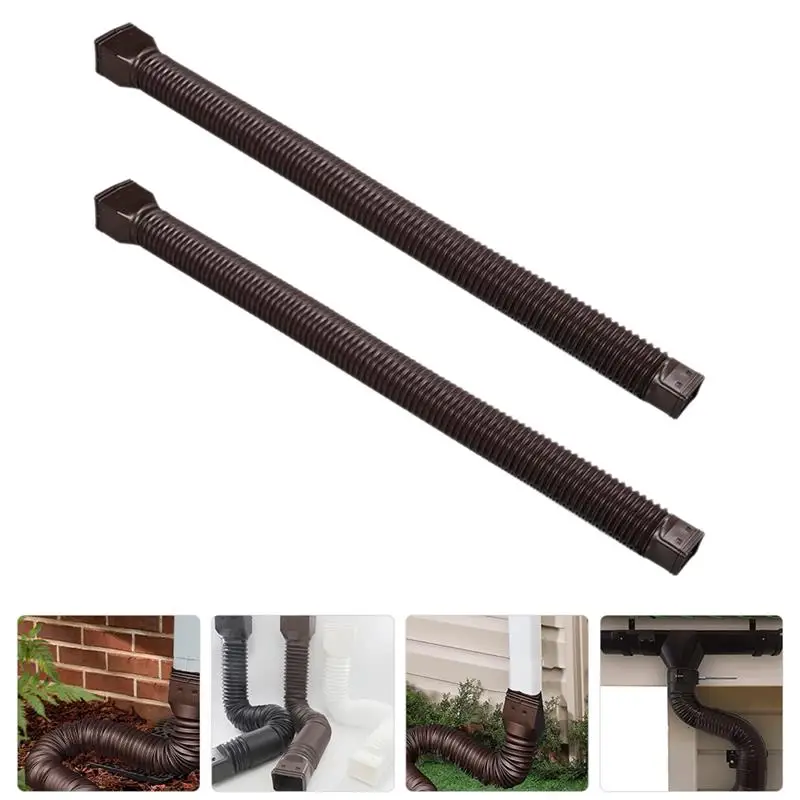 2/1Set Hose For Outside Plastic Extension Pipe Downspout Drain Extender Connector Reusable Rain Gutter Downspout Universal
2/1Set Hose For Outside Plastic Extension Pipe Downspout Drain Extender Connector Reusable Rain Gutter Downspout Universal