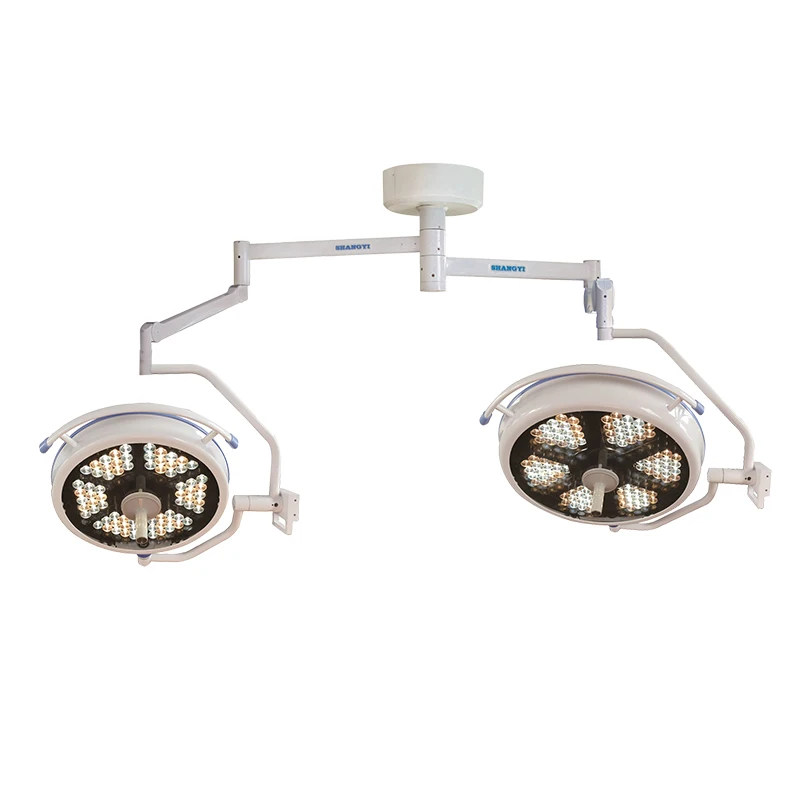 HFMED Surgery patient shadowless operation theatre lights exam operating phototherapy double head surgical lamp
HFMED Surgery patient shadowless operation theatre lights exam operating phototherapy double head surgical lamp
