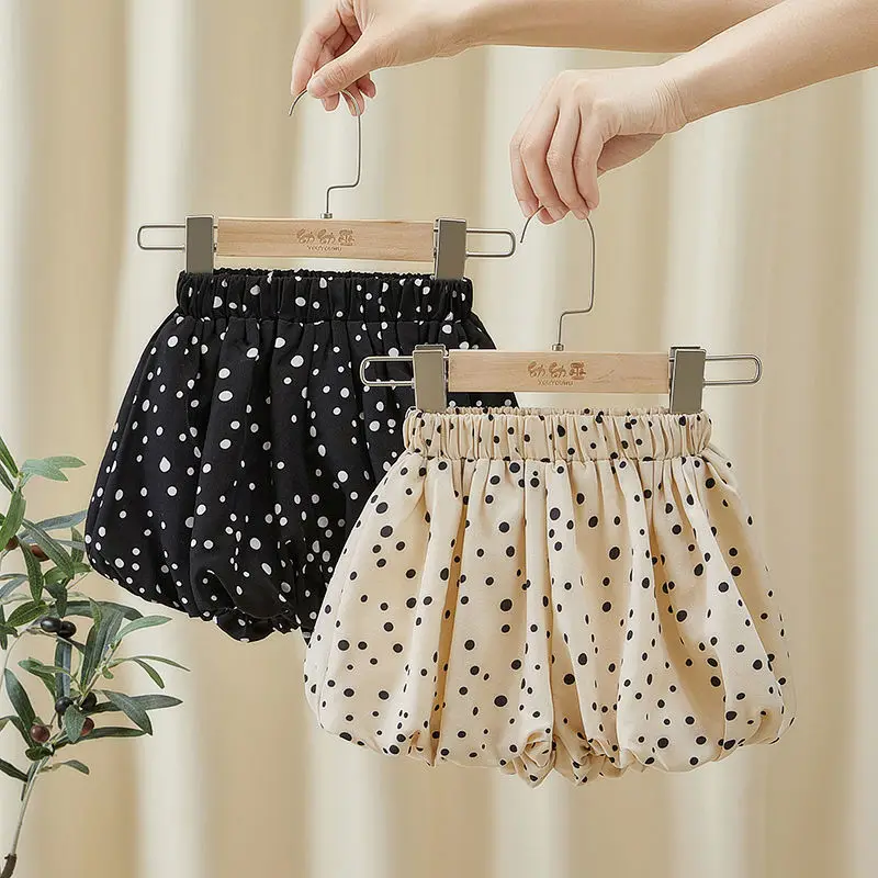 Baby Girls Dot Print Shorts 2022 New Arrival Beige Black Pants Children Casual Bud Shorts Kids Girls Summer Thin Loose Shorts
Baby Girls Dot Print Shorts 2022 New Arrival Beige Black Pants Children Casual Bud Shorts Kids Girls Summer Thin Loose Shorts