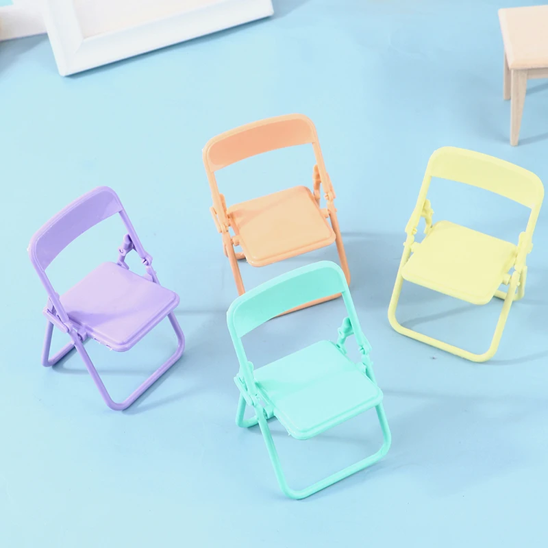 1Pc 1:12 Mini Chair Dollhouse Miniature Chair Armchair Folding Back Chair Dollhouse Furniture Model House Home Decor
1Pc 1:12 Mini Chair Dollhouse Miniature Chair Armchair Folding Back Chair Dollhouse Furniture Model House Home Decor