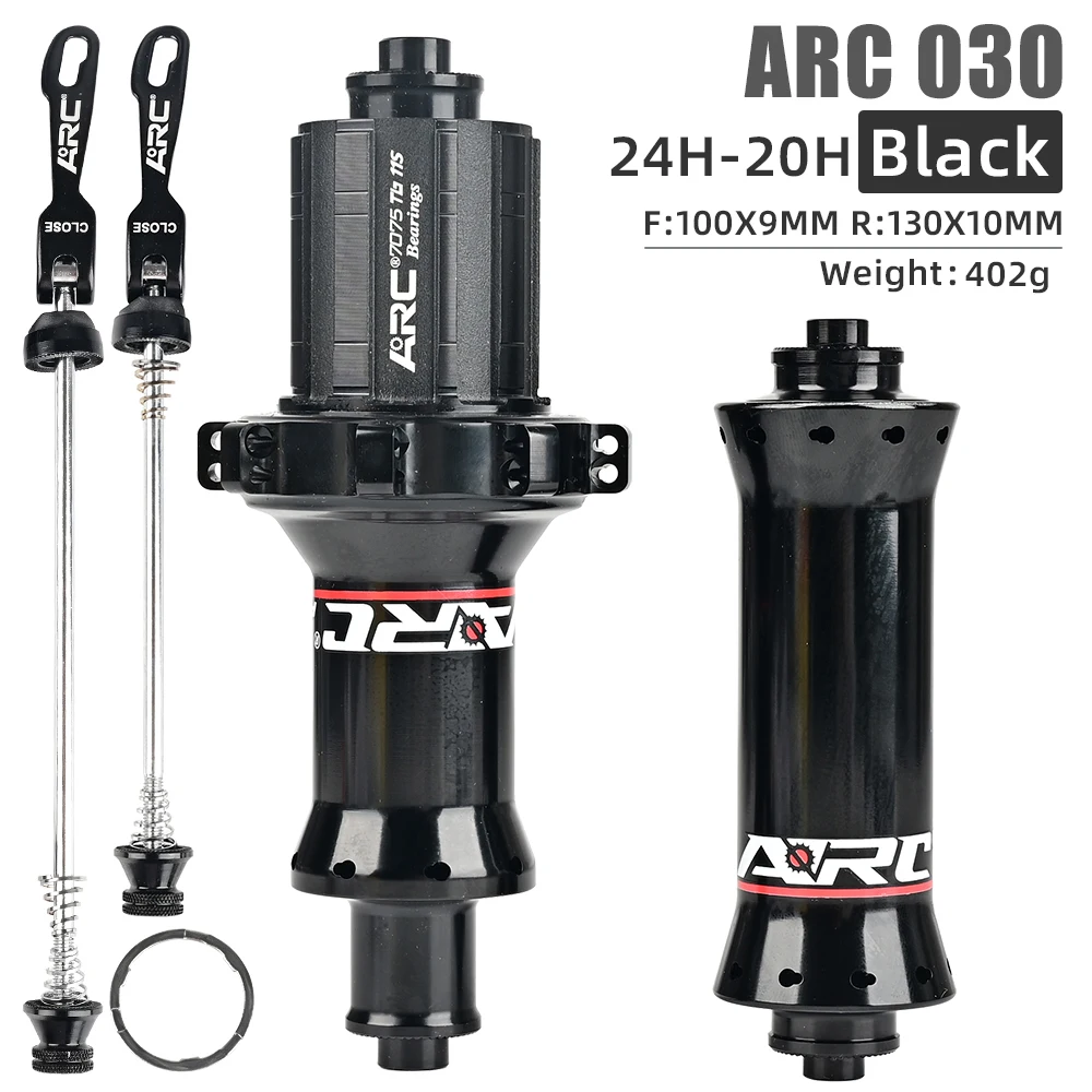 ARC road bike hub wheel set 6 claws 72 ring front 20 rear 24 holes straight pull NBK bearing 8-11Speed folding BMX hub 290g
ARC road bike hub wheel set 6 claws 72 ring front 20 rear 24 holes straight pull NBK bearing 8-11Speed folding BMX hub 290g