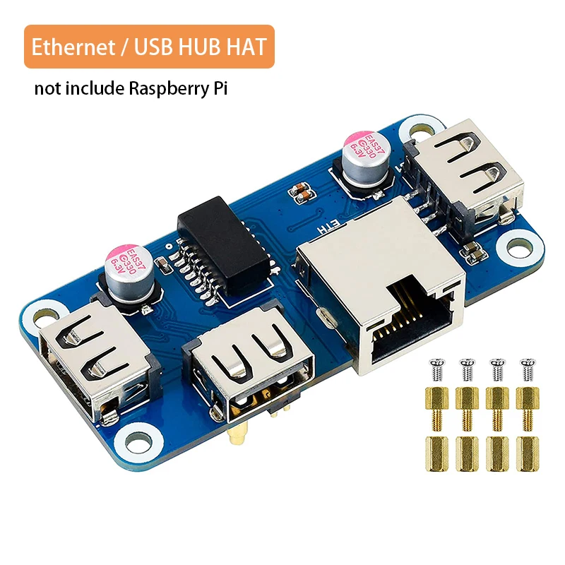 Плата расширения Raspberry Pi Ethernet/usb-хаб HAT (B) RJ45 сетевая с 3 портами USB2.0 для Raspberry Pi 4B 3B Plus Pi3 Zero W/WH
Плата расширения Raspberry Pi Ethernet/usb-хаб HAT (B) RJ45 сетевая с 3 портами USB2.0 для Raspberry Pi 4B 3B Plus Pi3 Zero W/WH
