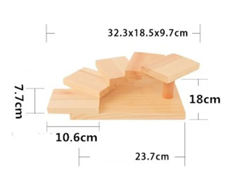 Japanese wooden wood Cuisine Sushi Bridge Boats Pine Creative Sushi Sashimi plate Platter Sushi Tableware Decoration Ornament 
Japanese wooden wood Cuisine Sushi Bridge Boats Pine Creative Sushi Sashimi plate Platter Sushi Tableware Decoration Ornament