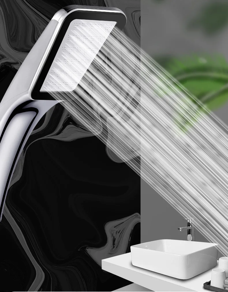 Sprayer Shower Square Shower Head 300 Holes Water Saving Nozzle With Abs Chrome High Pressure Shower Head Bathroom Accessories
Sprayer Shower Square Shower Head 300 Holes Water Saving Nozzle With Abs Chrome High Pressure Shower Head Bathroom Accessories