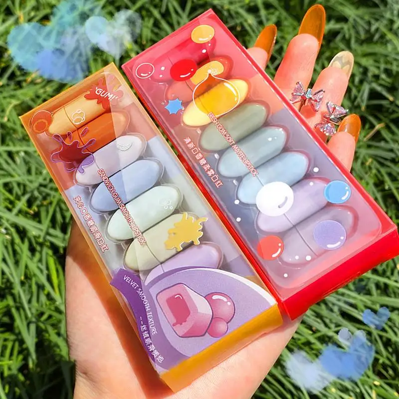 Mini Matte Capsule Lipstick Set Lip Gloss For Lip Moisturizer Makeup Long Lasting Lightweight Beauty Lip Stick Waterproof 8 Colo
Mini Matte Capsule Lipstick Set Lip Gloss For Lip Moisturizer Makeup Long Lasting Lightweight Beauty Lip Stick Waterproof 8 Colo