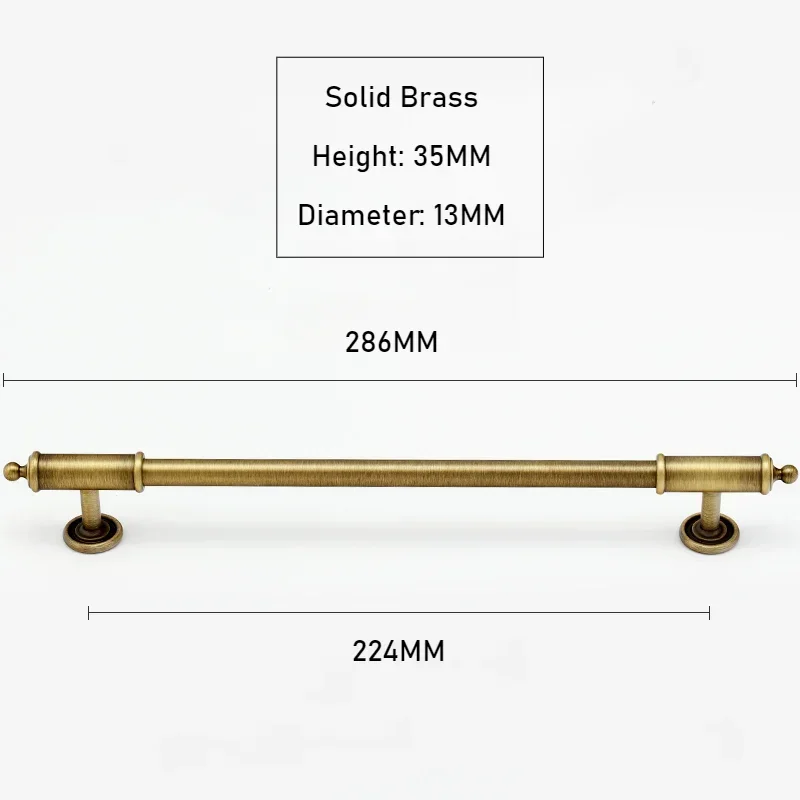 Ручки для шкафов TinyHob, античная бронза, латунь
Ручки для шкафов TinyHob, античная бронза, латунь