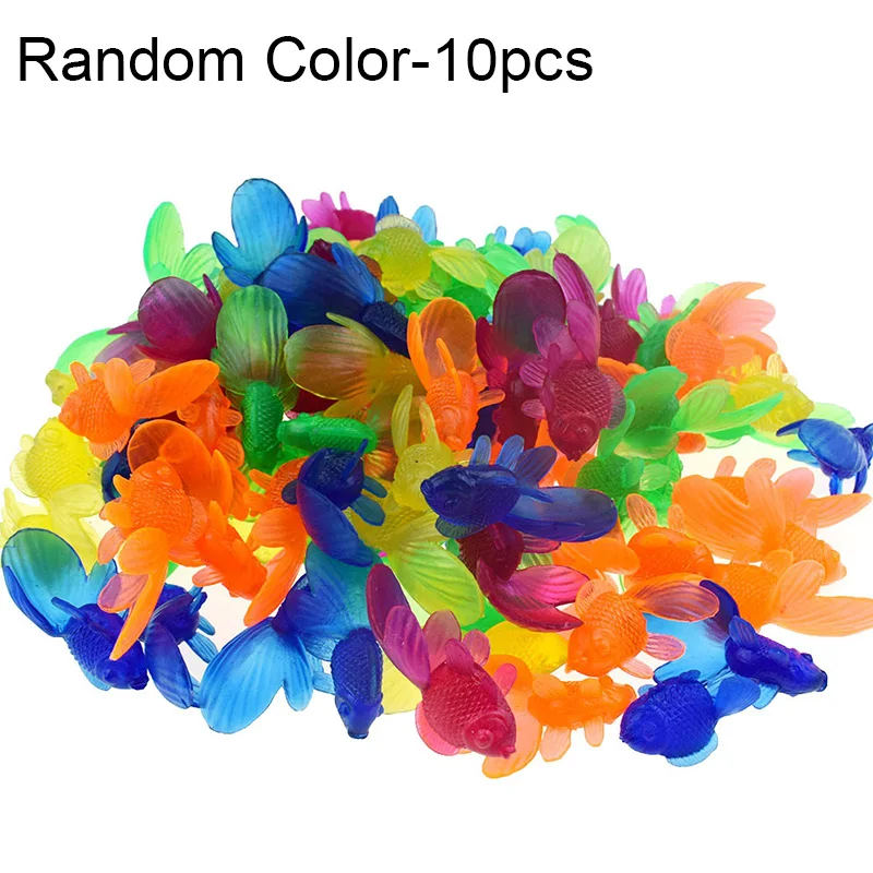 10Pcs Random Soft Rubber Gold Fish Baby Bath Toys for Children Simulation Mini Goldfish Water Toddler Fun Swimming Beach Gift
10Pcs Random Soft Rubber Gold Fish Baby Bath Toys for Children Simulation Mini Goldfish Water Toddler Fun Swimming Beach Gift