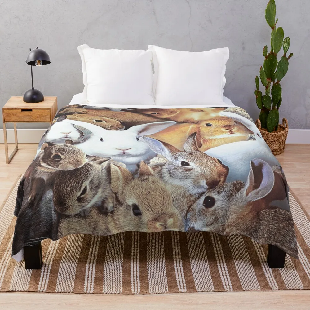 

Rabbits Throw Blanket beautiful blankets hairy fur blanket blanket for baby