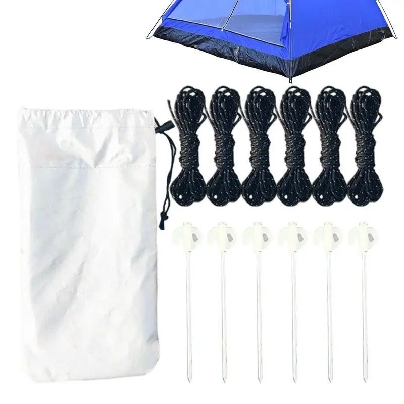 Reflective Outdoor Rope Strong Penetration Glow In The Dark Tent Stake With Hole Reliable Camping Accessories Portable Safe For
Reflective Outdoor Rope Strong Penetration Glow In The Dark Tent Stake With Hole Reliable Camping Accessories Portable Safe For