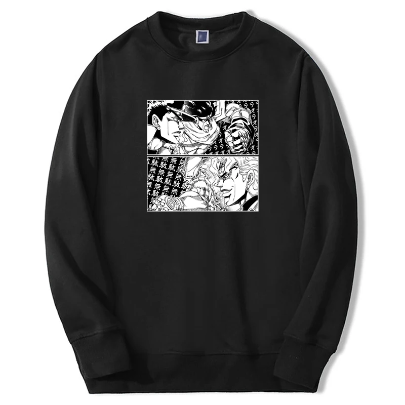 Толстовка Jojo's странные приключения унисекс толстовка с японским аниме принтом Джоджо мужские толстовки Harajuku флисовая модная Толстовка Пуловер
Толстовка Jojo's странные приключения унисекс толстовка с японским аниме принтом Джоджо мужские толстовки Harajuku флисовая модная Толстовка Пуловер