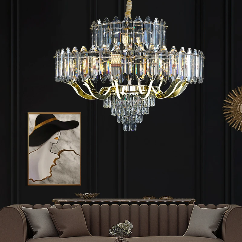 Crystal Lamp 2023 New Simple Postmodern Living Room Lamp American Retro Net Red Dining Room Bedroom High-end Chandelier
Crystal Lamp 2023 New Simple Postmodern Living Room Lamp American Retro Net Red Dining Room Bedroom High-end Chandelier