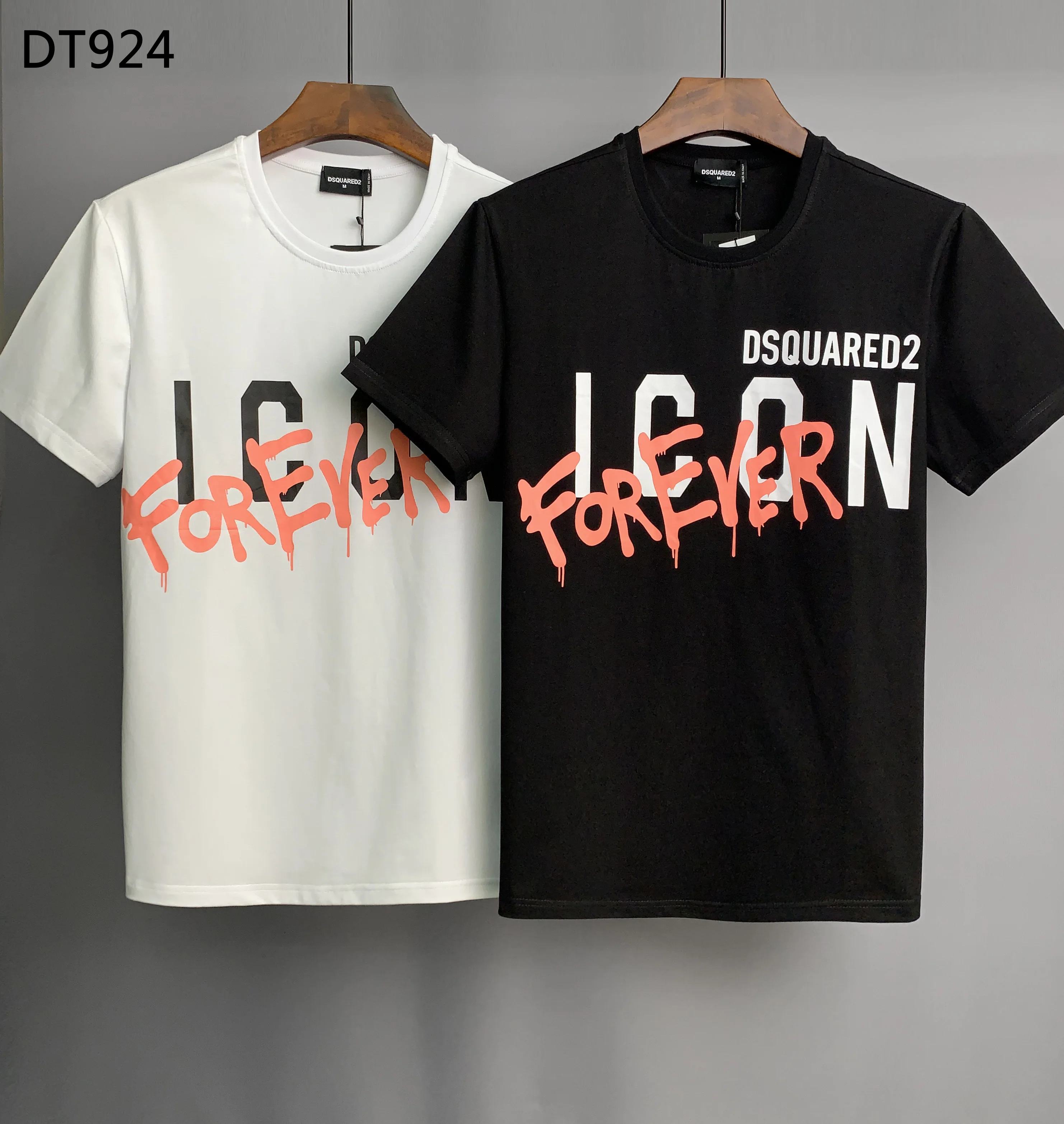 DSQUARED2 summer style cotton casual black T-shirt casual O-neck T-shirt short-sleeved ICON letter Men's and Women's T-Shirts
DSQUARED2 summer style cotton casual black T-shirt casual O-neck T-shirt short-sleeved ICON letter Men's and Women's T-Shirts