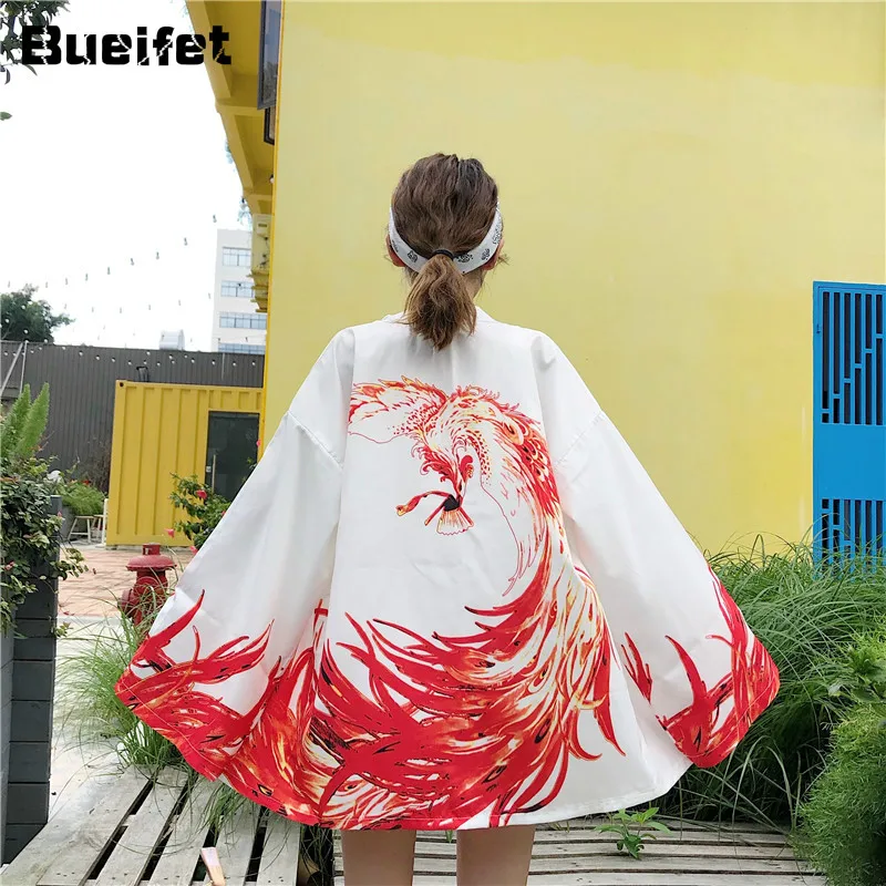 Japanese Kimono Cardigan Summer Fashion Yukata Haori for Men Women Traditional Japanese Clothing Female Streetwear
Japanese Kimono Cardigan Summer Fashion Yukata Haori for Men Women Traditional Japanese Clothing Female Streetwear
