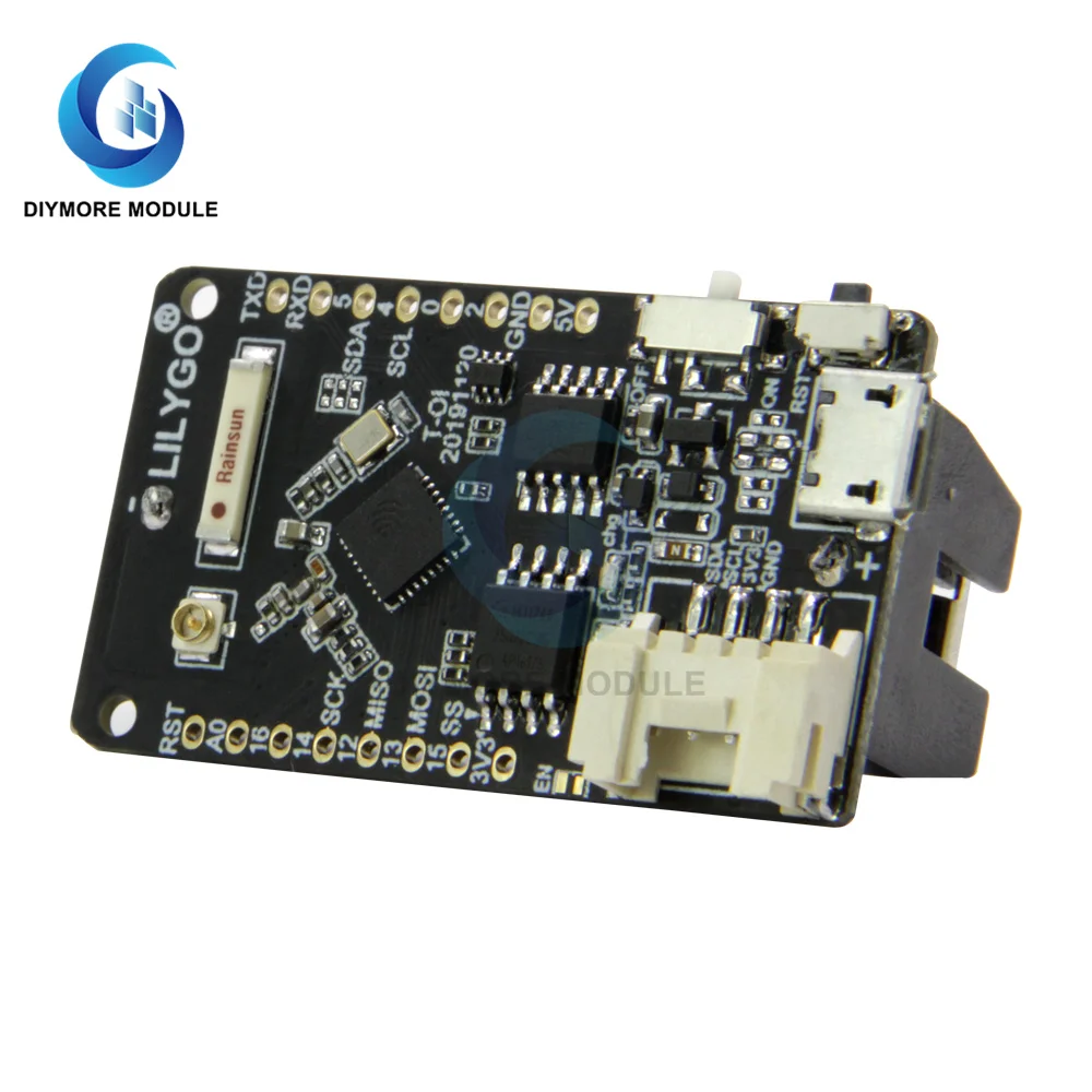 LILYGO для TTGO T-OI ESP8266 чип перезаряжаемый 16340 держатель аккумулятора совместимый с мини D1 макетная плата для Arduino
LILYGO для TTGO T-OI ESP8266 чип перезаряжаемый 16340 держатель аккумулятора совместимый с мини D1 макетная плата для Arduino