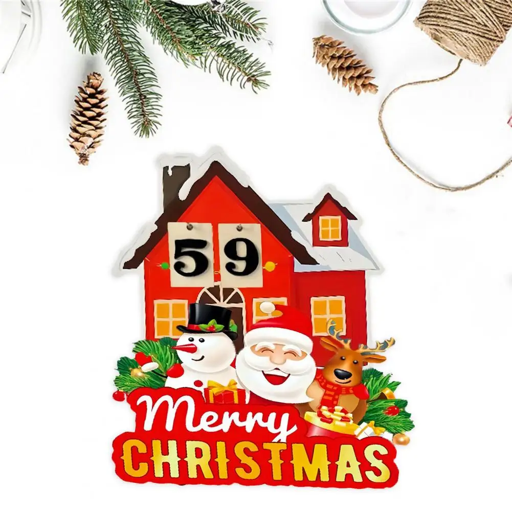 Date: You can change the date by changing the numbers of these two cubes to welcome the arrival of Christmas
Date: You can change the date by changing the numbers of these two cubes to welcome the arrival of Christmas