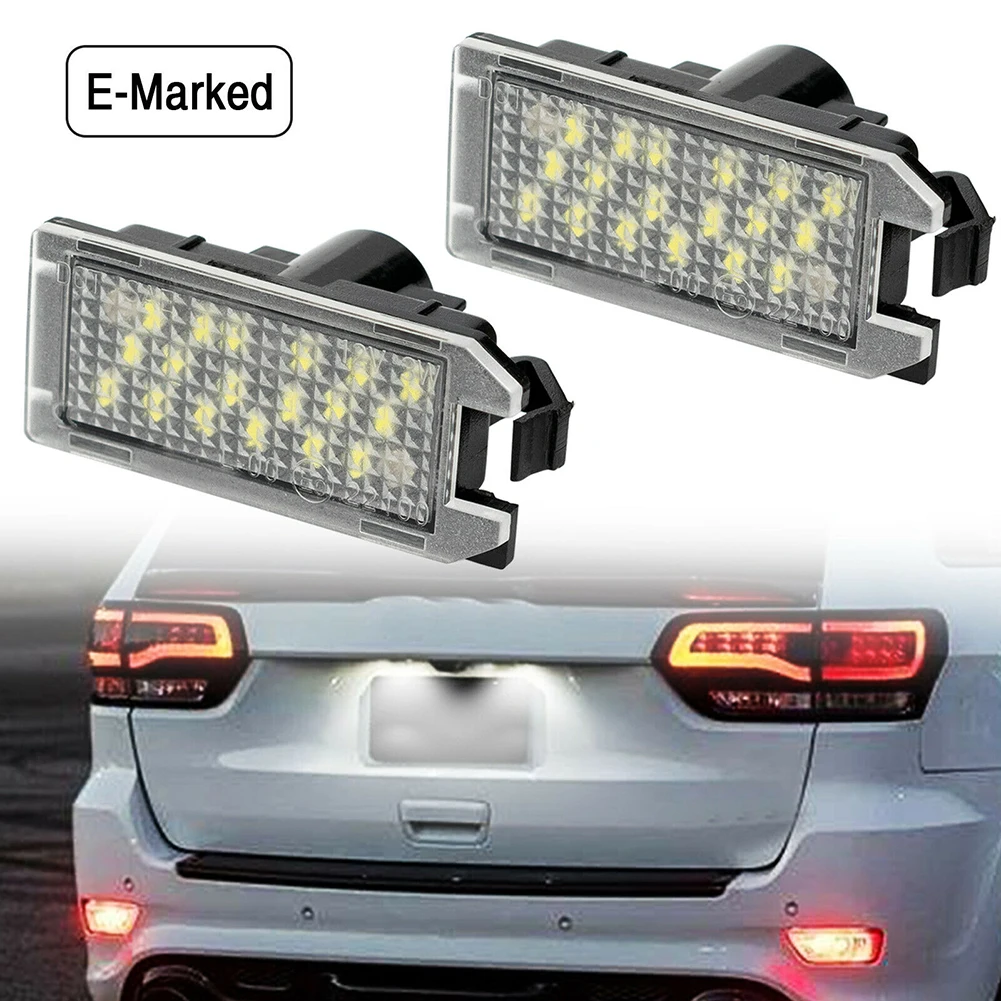 2PCS 12V LED Number License Plate Light Lamp Canbus No Error For Jeep Grand Cherokee 2014-2020 Direct Replacement
2PCS 12V LED Number License Plate Light Lamp Canbus No Error For Jeep Grand Cherokee 2014-2020 Direct Replacement