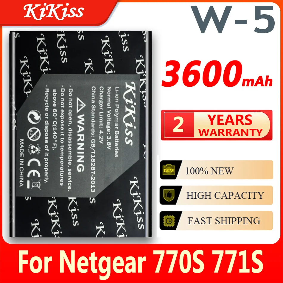 Original KiKiss 3600mAh W-5 For Netgear Sierra 770S 771S 790S 782S W5 Smart Mobile Phone High Capacity Battery
Original KiKiss 3600mAh W-5 For Netgear Sierra 770S 771S 790S 782S W5 Smart Mobile Phone High Capacity Battery