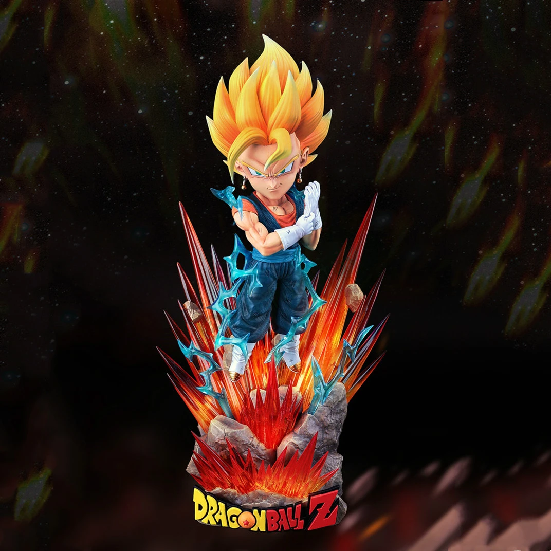 12CM Dragon Ball Z Figure Vegetto Super Saiyan PVC Action Figures Model Toys for Children Gifts Anime Figurine
12CM Dragon Ball Z Figure Vegetto Super Saiyan PVC Action Figures Model Toys for Children Gifts Anime Figurine