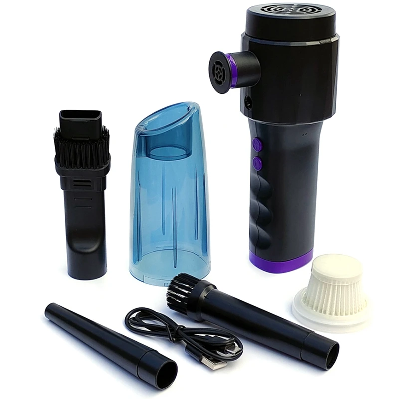 Wireless Air Duster USB Dust Blower Handheld Rechargeable Large Capacity Portable for PC Laptop Car Clean Keyboard
Wireless Air Duster USB Dust Blower Handheld Rechargeable Large Capacity Portable for PC Laptop Car Clean Keyboard