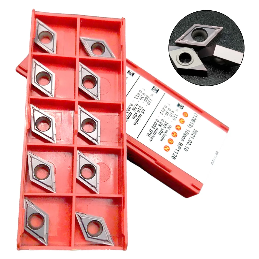 Excellent Performance DCMT11T304 BP1125 Carbide Turning Insert for SDJCR/L Holder Achieve outstanding machining results!
Excellent Performance DCMT11T304 BP1125 Carbide Turning Insert for SDJCR/L Holder Achieve outstanding machining results!