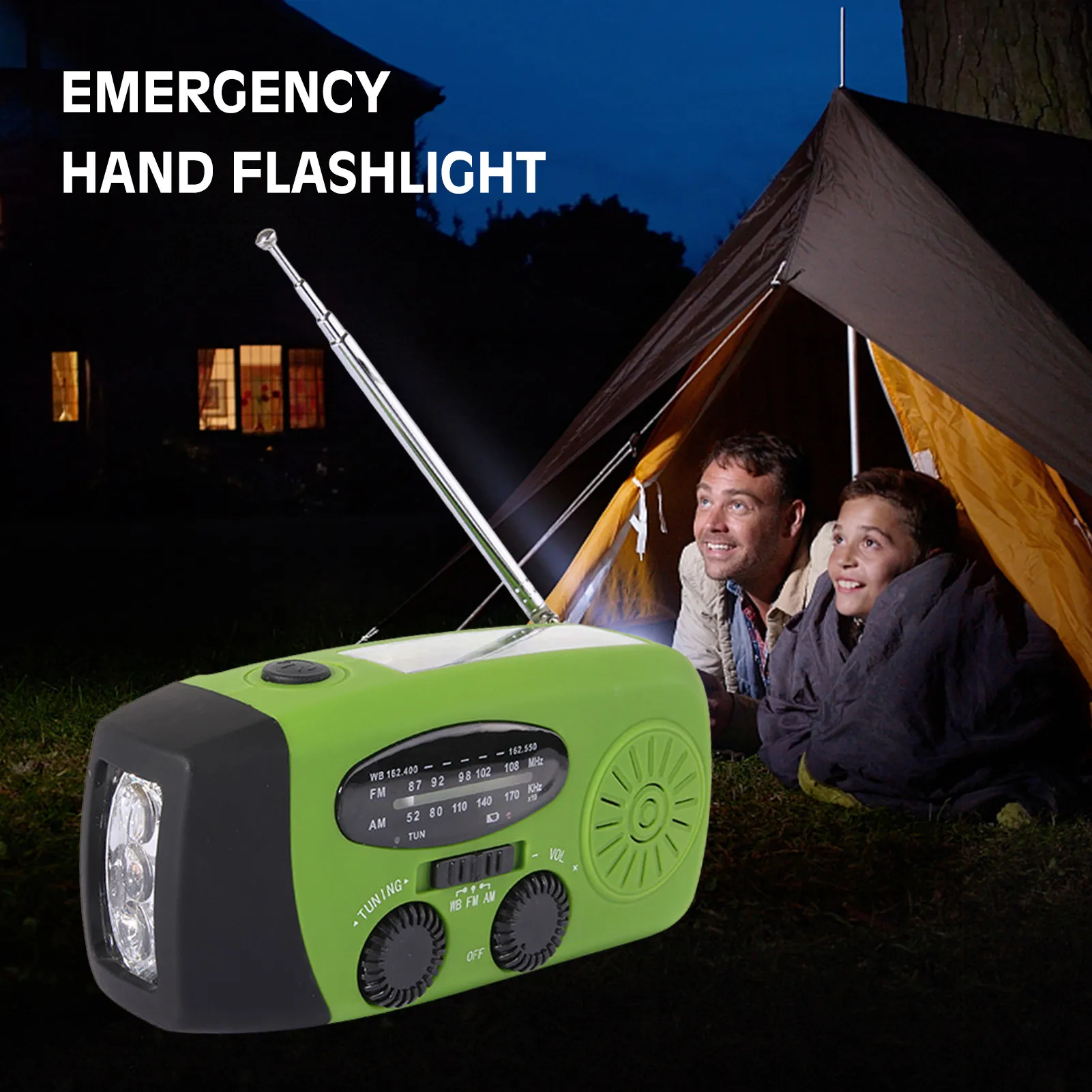 Solar Hand Crank Weather Radio Multi-functional AM/FM Weather Radio For Survival Battery Operated Portable IPX3 Waterproof
Solar Hand Crank Weather Radio Multi-functional AM/FM Weather Radio For Survival Battery Operated Portable IPX3 Waterproof