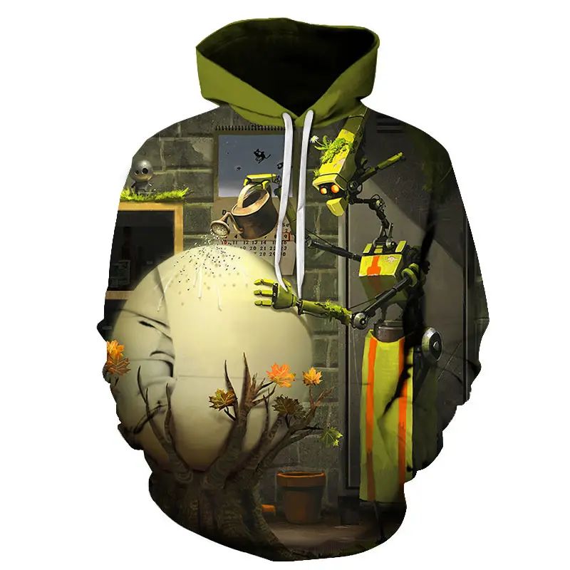 Men's Street Cool 3D Hooded Sweater Robot Mechanical Element Top New 2023 Spring And Autumn Fashion Pullover Long
Men's Street Cool 3D Hooded Sweater Robot Mechanical Element Top New 2023 Spring And Autumn Fashion Pullover Long