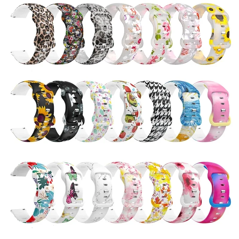 20mm Smart Watch Strap for Samsung Galaxy 4 Classic 46mm 42mm Wristband Galaxy Watch 4 44mm 40mm Pattern Silicone Strap 
20mm Smart Watch Strap for Samsung Galaxy 4 Classic 46mm 42mm Wristband Galaxy Watch 4 44mm 40mm Pattern Silicone Strap