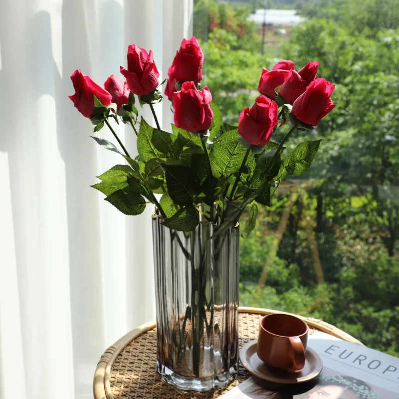 9pcs Artificial Flower Real Touch Rose Bouquet Red Pink Eternal Flower Bridal Holding Hands Bouquet Wedding Valentine's Day Gift
9pcs Artificial Flower Real Touch Rose Bouquet Red Pink Eternal Flower Bridal Holding Hands Bouquet Wedding Valentine's Day Gift
