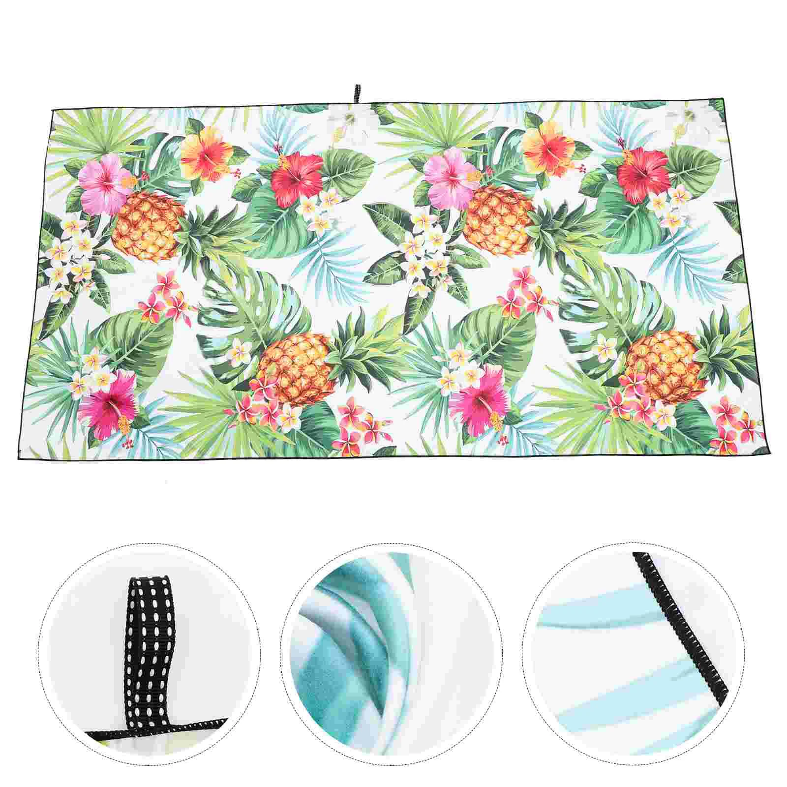 Flowering Printing Towel Water Absorbing Towel Supple Beach Towel Swimming Fleece Towel for Summer Beach Outdoor Indoor 
Flowering Printing Towel Water Absorbing Towel Supple Beach Towel Swimming Fleece Towel for Summer Beach Outdoor Indoor