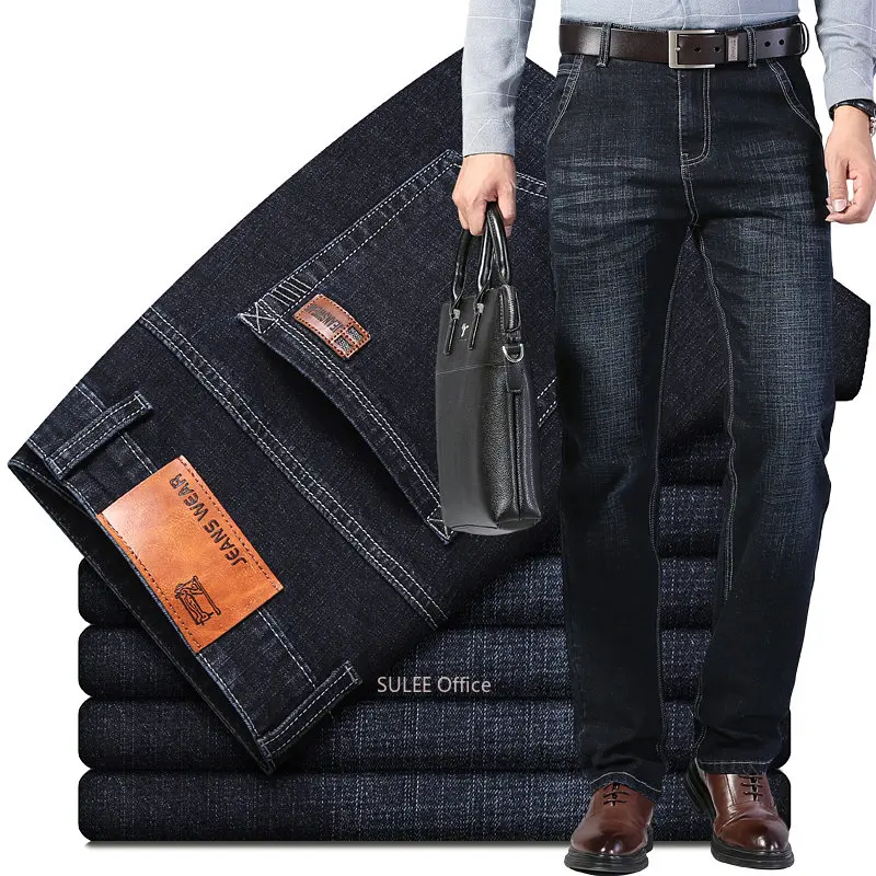 2023 Man Stretch Straight Fit Jeans Man Soft Black Men's Jeans Pants Masculino Denim Overalls Trousers
2023 Man Stretch Straight Fit Jeans Man Soft Black Men's Jeans Pants Masculino Denim Overalls Trousers