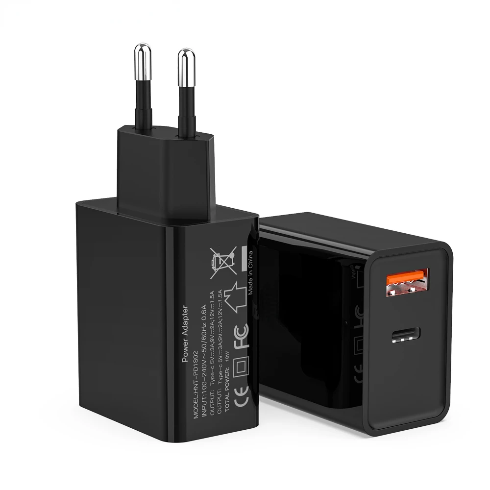 PD Fast Charger 18W Dual USB Quick Charge 3.0 Charger For iPhone 13 12 11 Mobile Phone Charger Adapter
PD Fast Charger 18W Dual USB Quick Charge 3.0 Charger For iPhone 13 12 11 Mobile Phone Charger Adapter