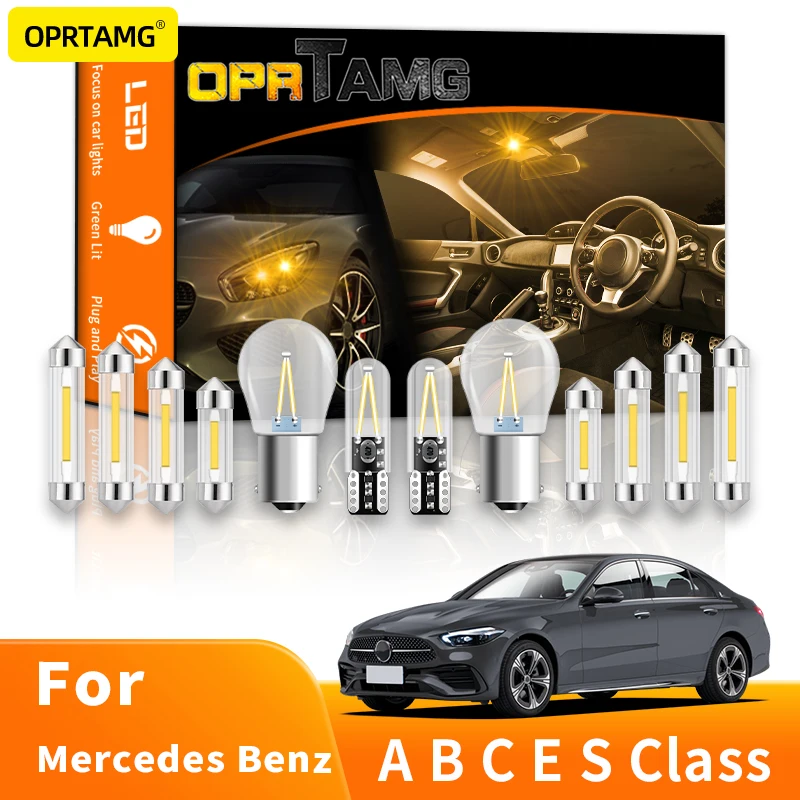 Canbus Vehicle LED For Mercedes Benz A B C E S Class W168 W169 W245 W246 W202 W203 210 W211 W220 W221 2002-2022 Interior Light
Canbus Vehicle LED For Mercedes Benz A B C E S Class W168 W169 W245 W246 W202 W203 210 W211 W220 W221 2002-2022 Interior Light