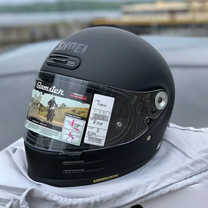 Glamster Motorcycle Helmet Matt Black Full Face Helmet Retro Riding Cascos Moto Motocross Helmet
Glamster Motorcycle Helmet Matt Black Full Face Helmet Retro Riding Cascos Moto Motocross Helmet