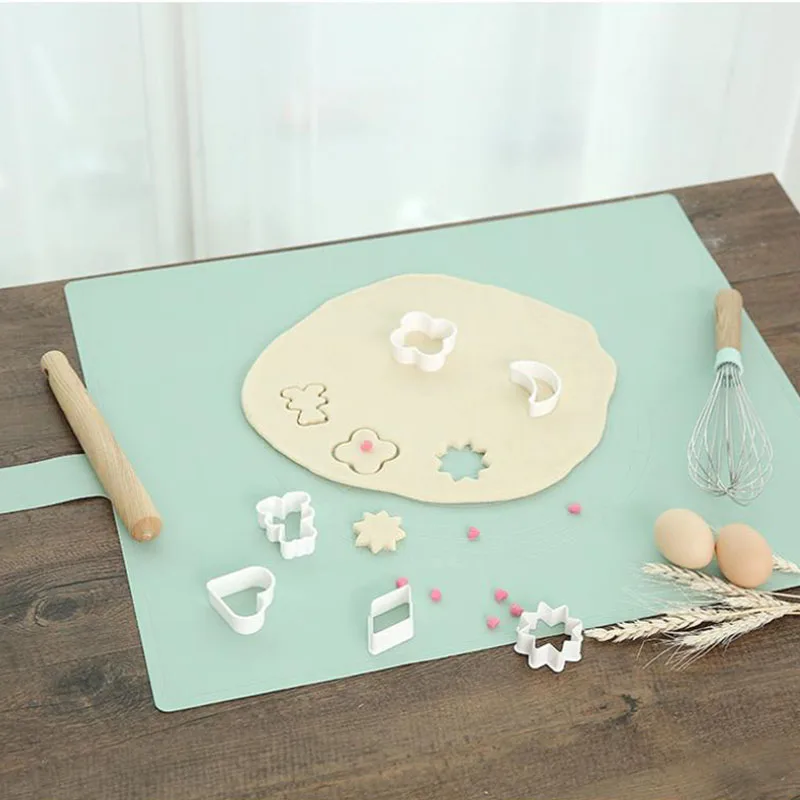 Large Silicone Mat Kitchen Kneading Dough Mat Rolling Stick Kneading Baking Pads Non-Stick Pastry Tool Crepes Pizza Dough Pad
Large Silicone Mat Kitchen Kneading Dough Mat Rolling Stick Kneading Baking Pads Non-Stick Pastry Tool Crepes Pizza Dough Pad