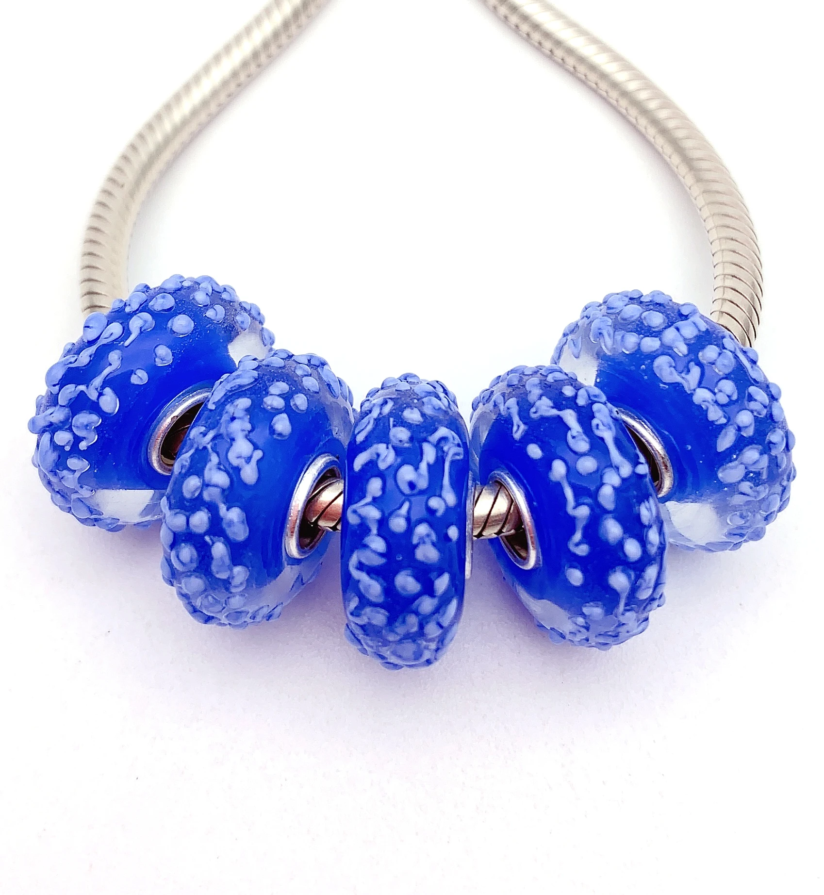 YG271 5X 100% Authenticity S925 Sterling Silver Beads Murano Glassbeads NEW Fit European Charms Bracelet Diy Jewelry Lampwork
YG271 5X 100% Authenticity S925 Sterling Silver Beads Murano Glassbeads NEW Fit European Charms Bracelet Diy Jewelry Lampwork