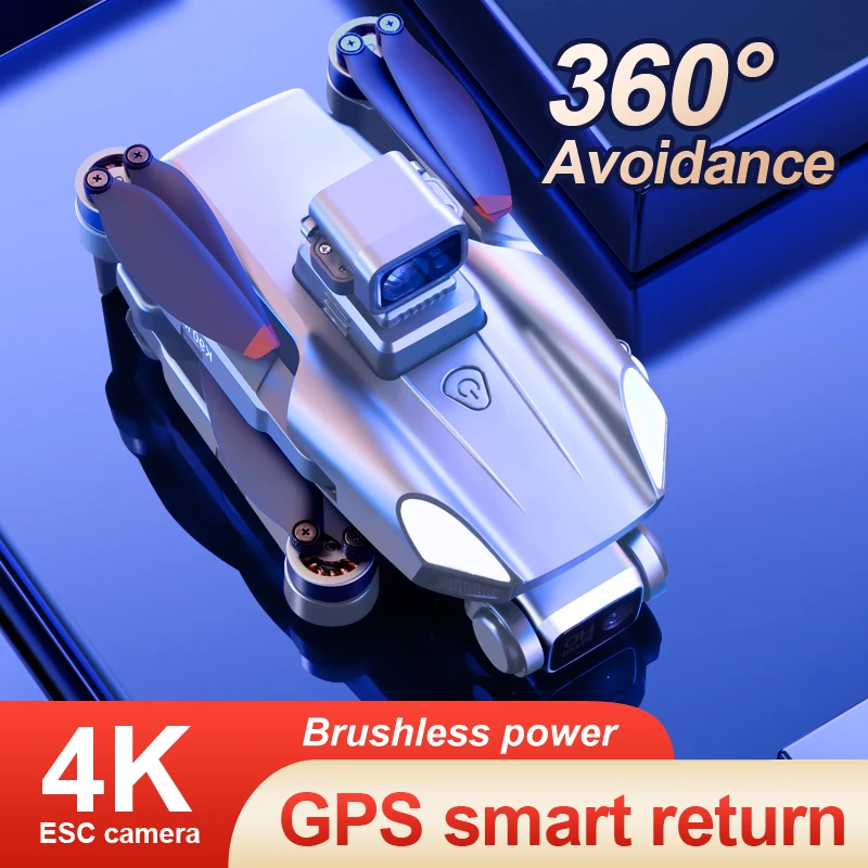 K90 Max Drone Laser obstacle Avoidance FPV GPS Drone 360 Degree 4K HD Camera Aerial Photography Brushless RC Quadcopter
K90 Max Drone Laser obstacle Avoidance FPV GPS Drone 360 Degree 4K HD Camera Aerial Photography Brushless RC Quadcopter