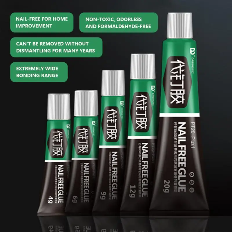 Strong Glue Nail Free Adhesive Non-toxic Glass Glue Without Drilling Mirror Adhesives Home Improvement Hardware Tool Accessories
Strong Glue Nail Free Adhesive Non-toxic Glass Glue Without Drilling Mirror Adhesives Home Improvement Hardware Tool Accessories