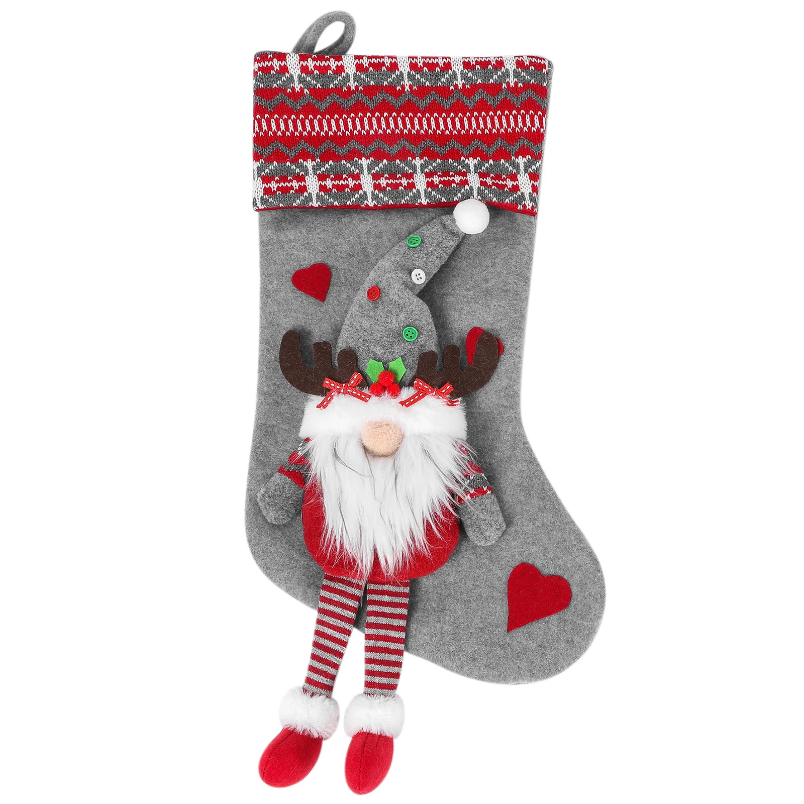 

Christmas Stockings Sack Xmas Gift Candy Bag Noel Christmas Decorations For Home Navidad 2024 New Year Sock Christmas Tree Decor