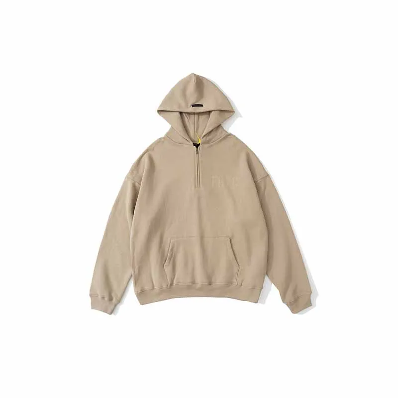 2021FW 7TH Collection FG7C Half-zipper Hoodies Men Women Hip hop Streetwear Thick Loose Sweatshirt Essentials Hoodie Pullover
2021FW 7TH Collection FG7C Half-zipper Hoodies Men Women Hip hop Streetwear Thick Loose Sweatshirt Essentials Hoodie Pullover