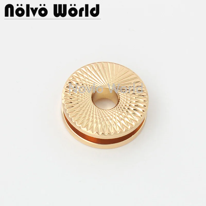 10-50 pieces gold color 5mm high quality grommet solid casting for fashion bags belts round eyelets in screw bag accessories
10-50 pieces gold color 5mm high quality grommet solid casting for fashion bags belts round eyelets in screw bag accessories